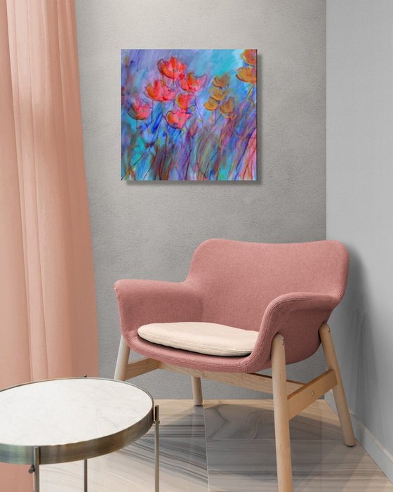 Modern Floral Garden