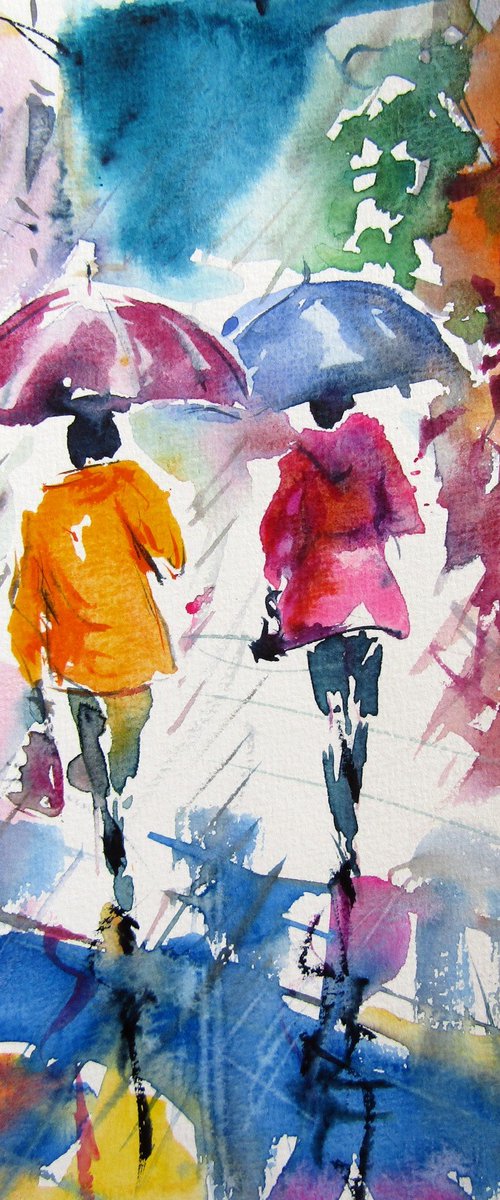 Rainy street II by Kovács Anna Brigitta