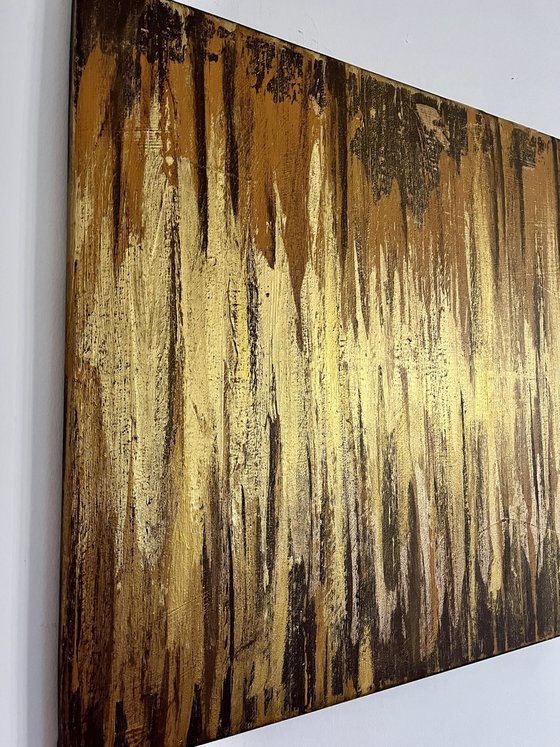 Golden Fire 60x90x2 cm