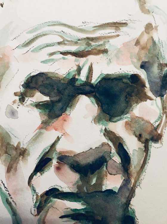 Watercolor Portrait Study 2021 #2