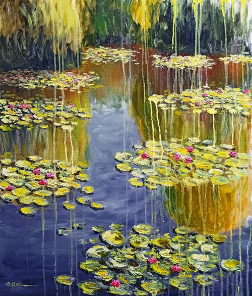 Impression. Water lilies 6 by Oleh Rak
