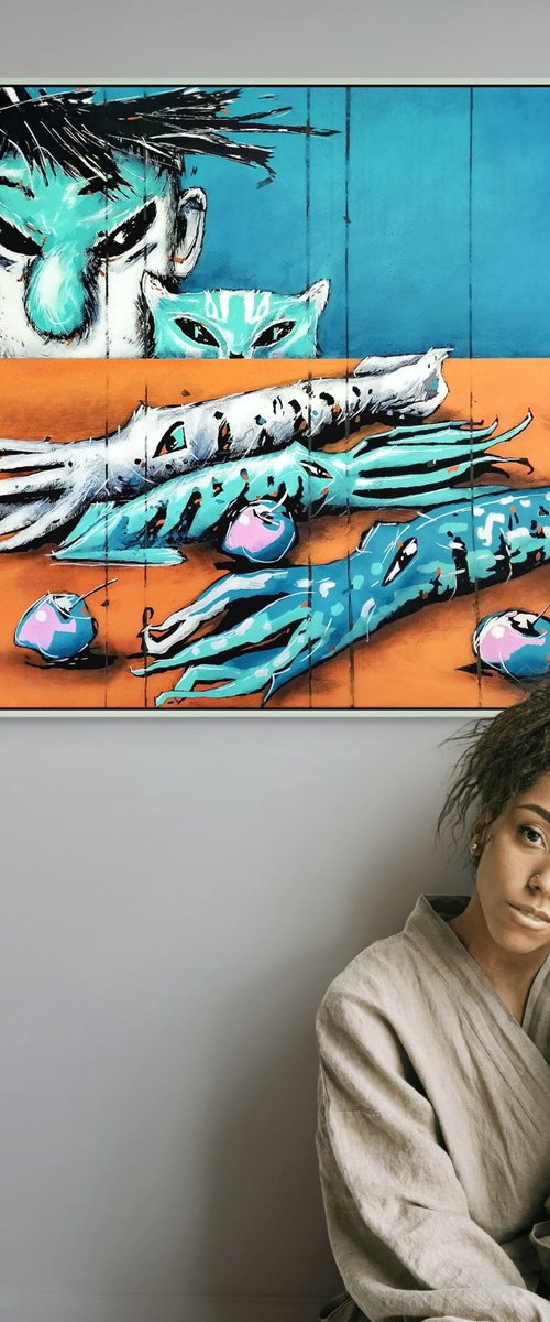 The Ocean Visits The Orchard by Evgen Semenyuk