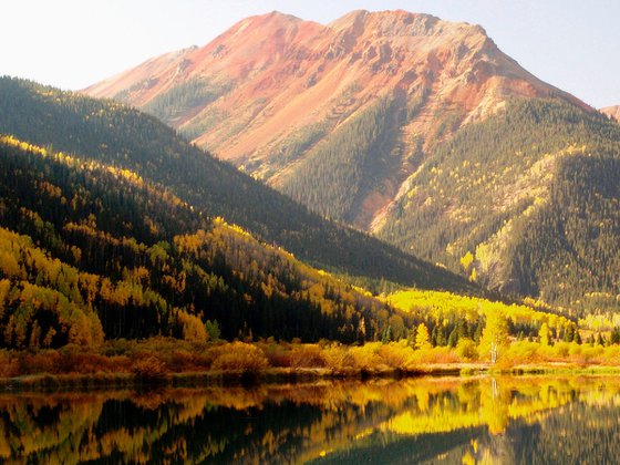 Crystal Lake and Red Mountain