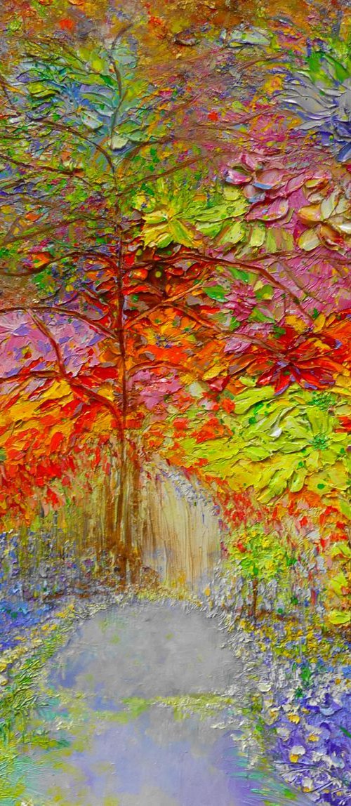 Autumn Bluebells by Lesley Blackburn