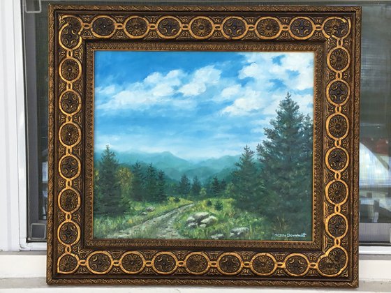 SCENIC BYWAY  - oil 13X15