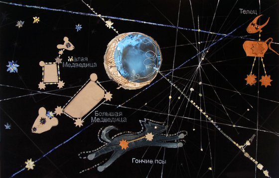 Map of constellations