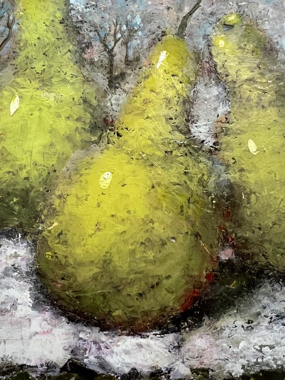 Fruit Pears in nature