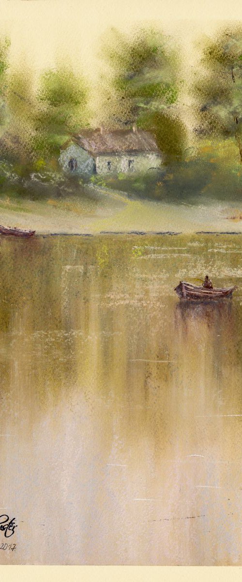 Morning Fishing by Yulia Schuster