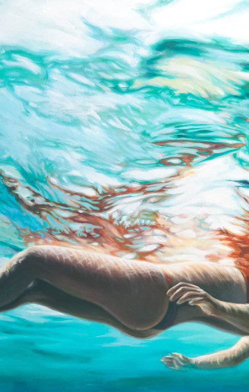 I am water by Lesja Rygorczuk