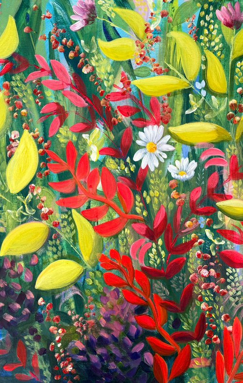 Summer canopy by Emma Sian Pritchard