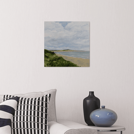 Dundrum from the dunes