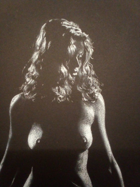 Nude noir #287 (21X29)cm