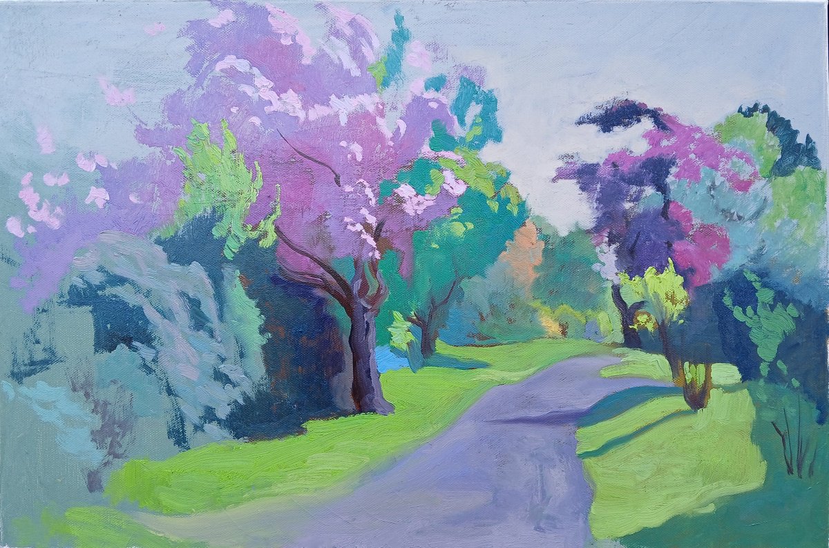 In The Flow Of The Day By Vasyl Koval, 24 X 16, Artwork For Sale On Artfinder