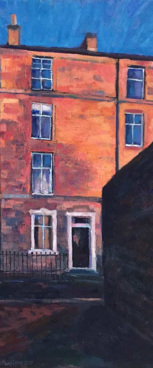 'Saxe Coburg Street, Edinburgh' by Stephen Howard Harrison