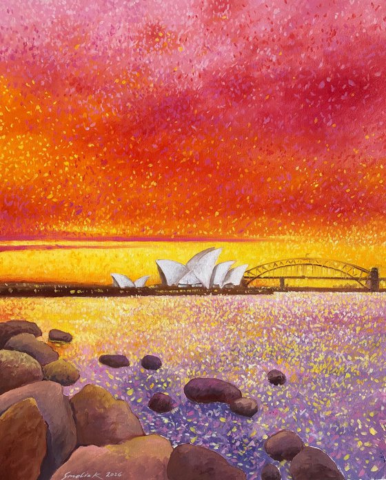 Sydney, harbour hues