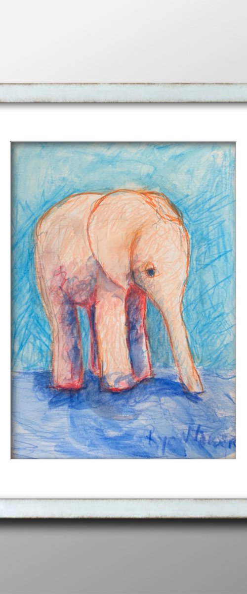 Baby Elephant by Ryan  Louder