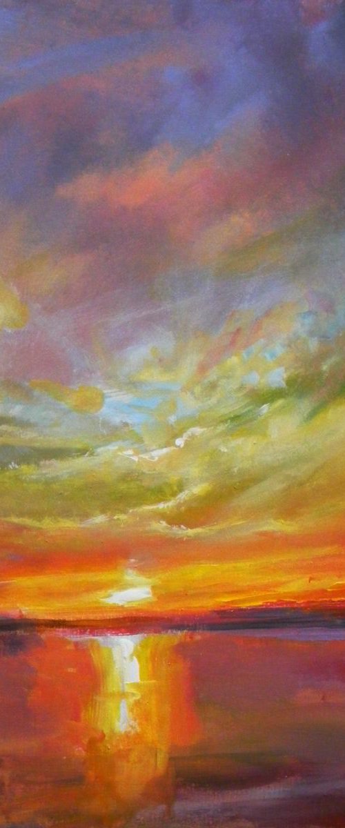 " Sunset in colors of the rainbow " by Ivan  Grozdanovski