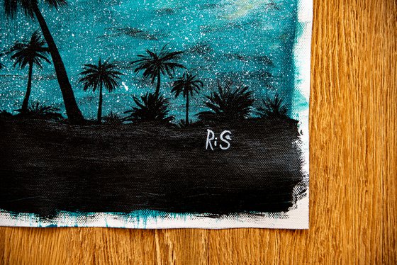PALM TREES AND STARS