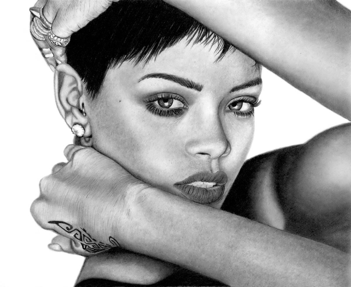 Rihanna by Paul Stowe