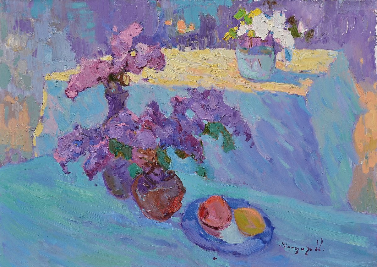 Flickering Spring By Alexander Shandor, 35 X 28, Artwork For Sale On Artfinder