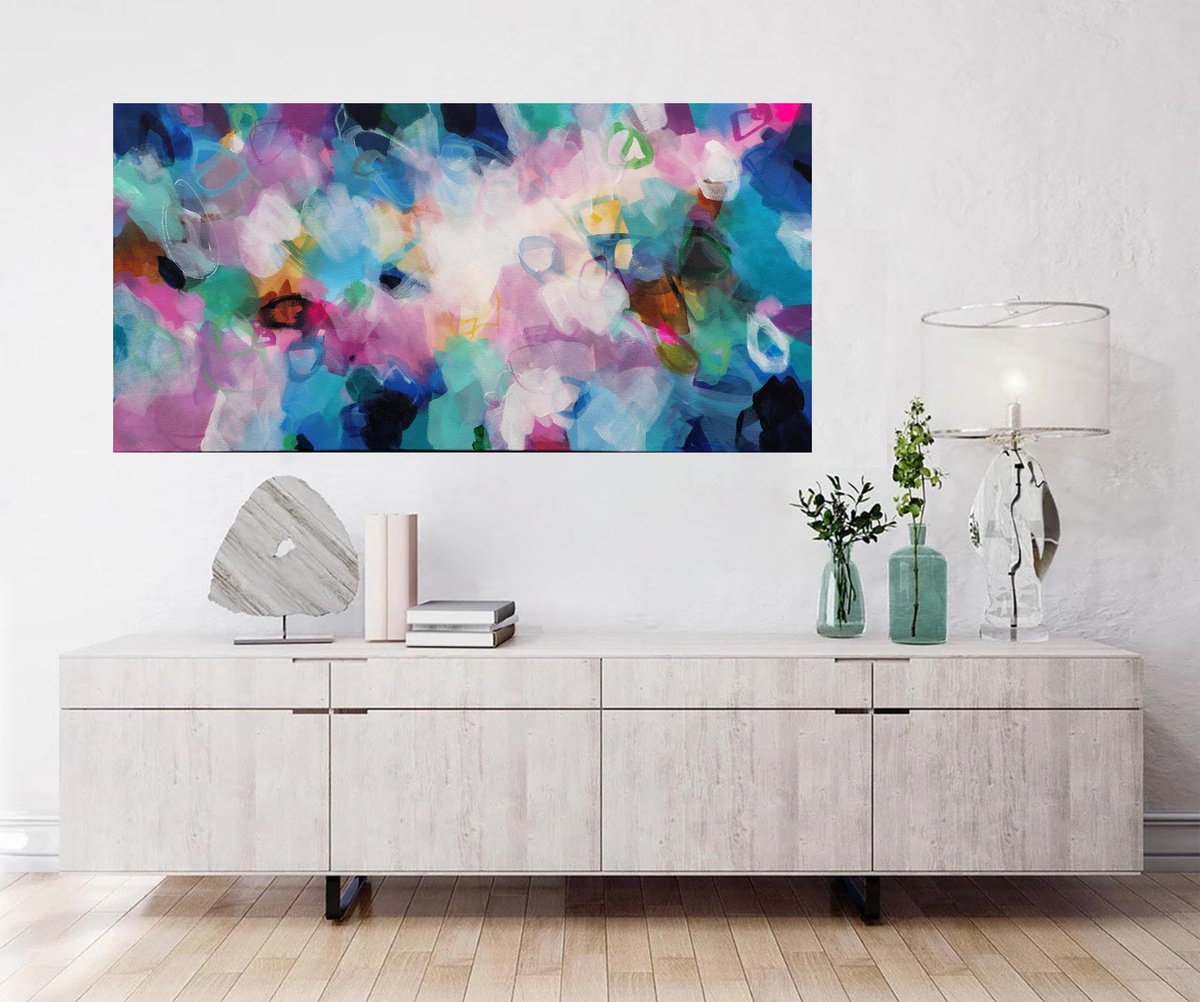 Positive Energy By Susan Wooler, 39 X 20, Artwork For Sale On Artfinder