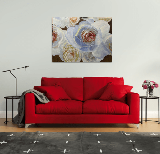 Blue roses