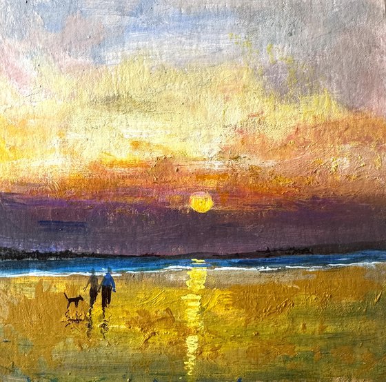 Evening Beach Stroll