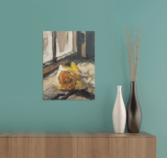 Study of Yellow Rose