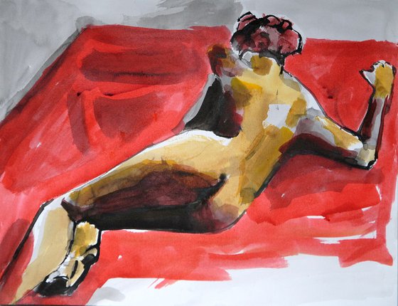 Nude 279 / 35 x 27 cm / 13,8" x 10,6"