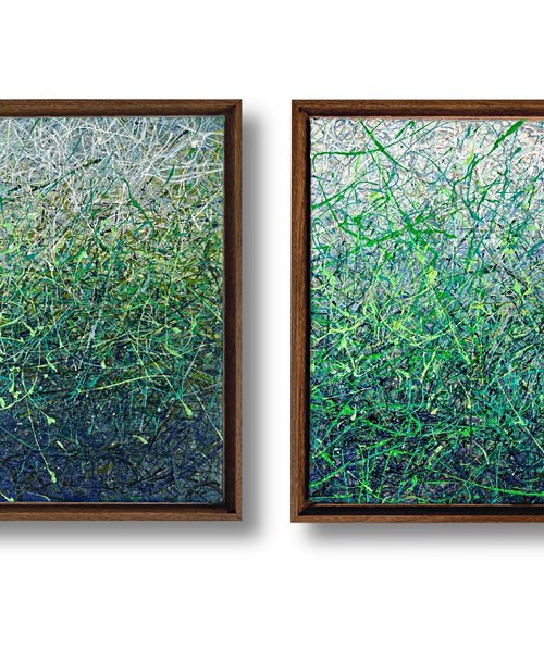 Emerald Breath - Framed by Nadiia Antoniuk
