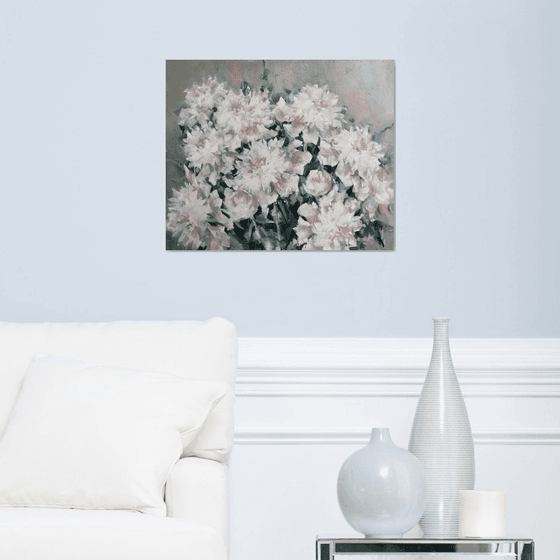 Peonies for you. 2. one of a kind, handmade artwork, original painting.