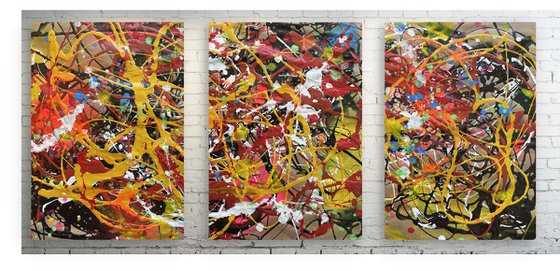 Paper Artmotion 01 - Triptych