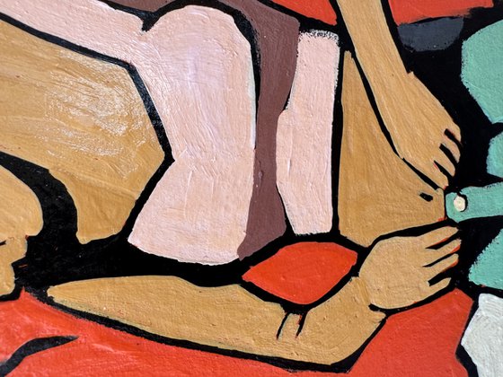 "Tiny Jeans" Original Painting Small