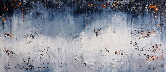 180x80cm. / abstract painting / Abstract 2112