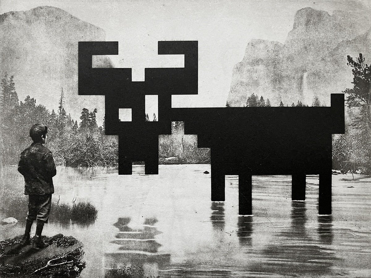 Surrealistic Animal Etchings & Engravings By Jaco Putker, 13 X 10, The Water Buffalo, Original Artwork