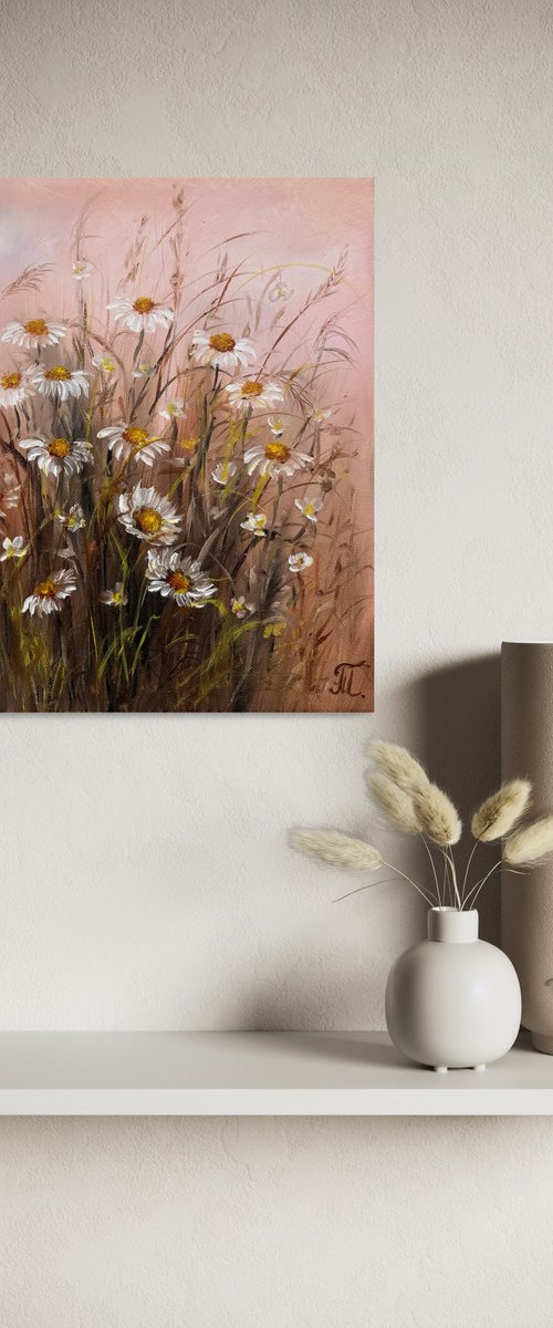 Golden Daisy Breath by Tanja Frost