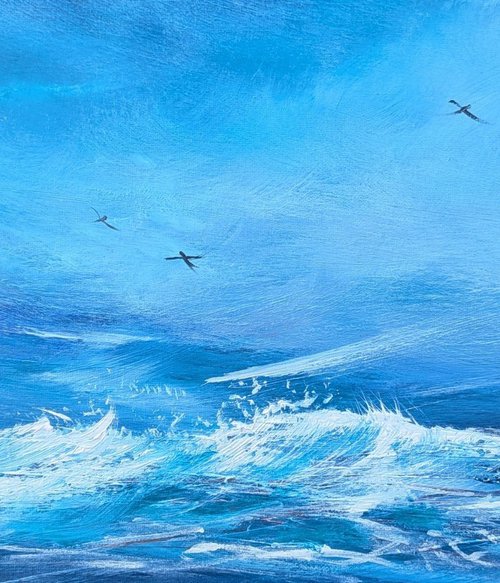 Surf and Sea by Mel Graham