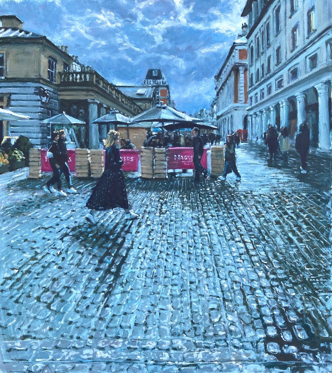 Covent Garden Iii By Ben Hughes, 16 X 18, Artwork For Sale On Artfinder