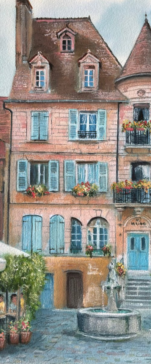 A Summer Afternoon in Beaulieu-sur-Dordogne by Darren Carey