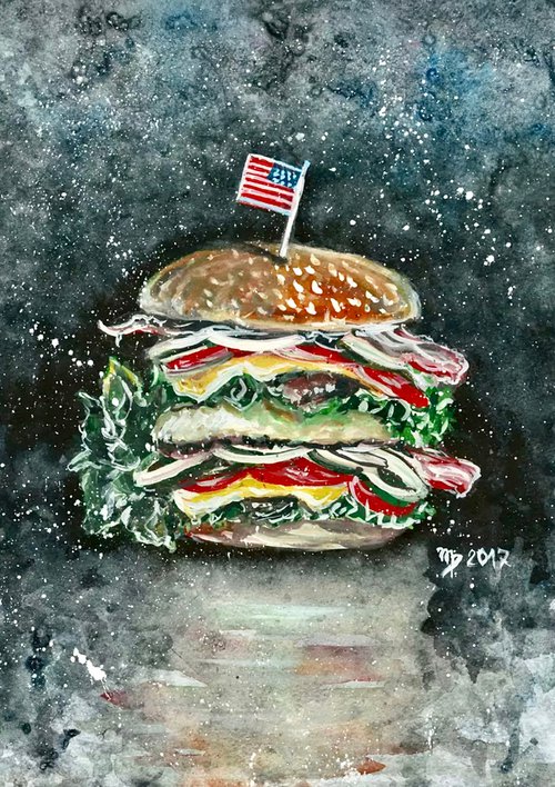 Burger King by Morgana Rey