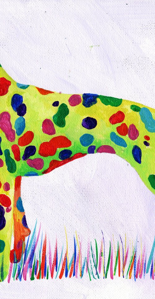 Rainbow Dalmation by Tiffany Budd