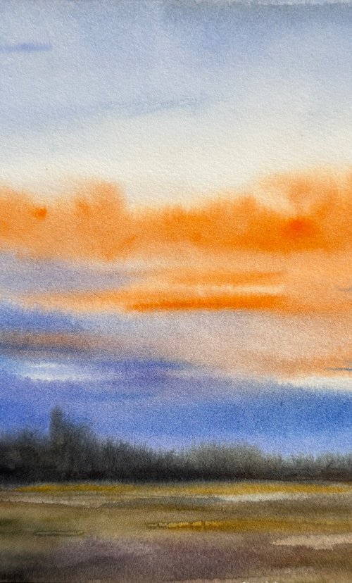 Evening by Anna Lyashenko