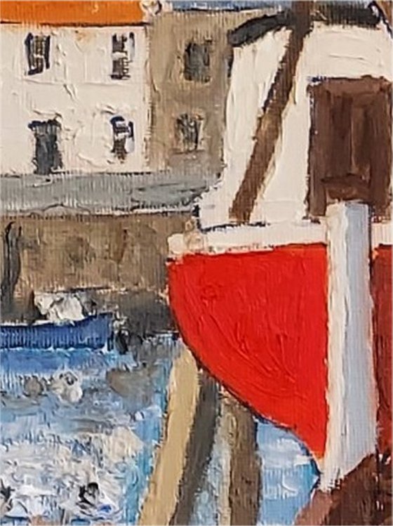 yachts on the pier, st monans