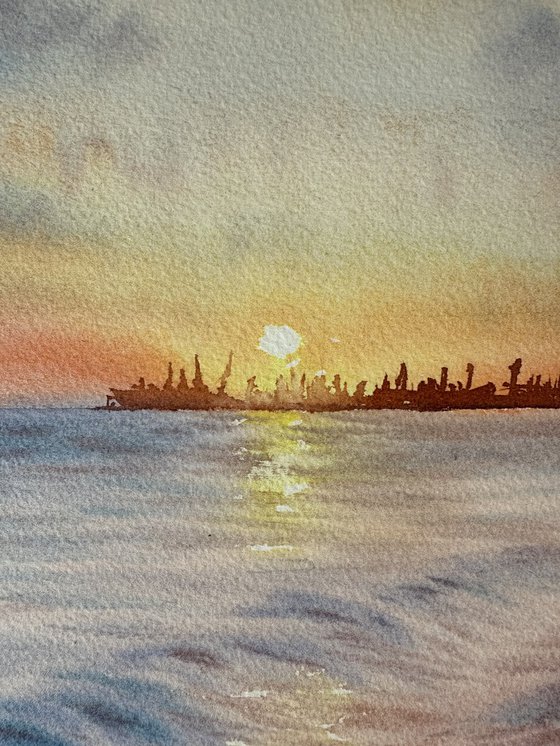 Berdyansk sunsets are dearest