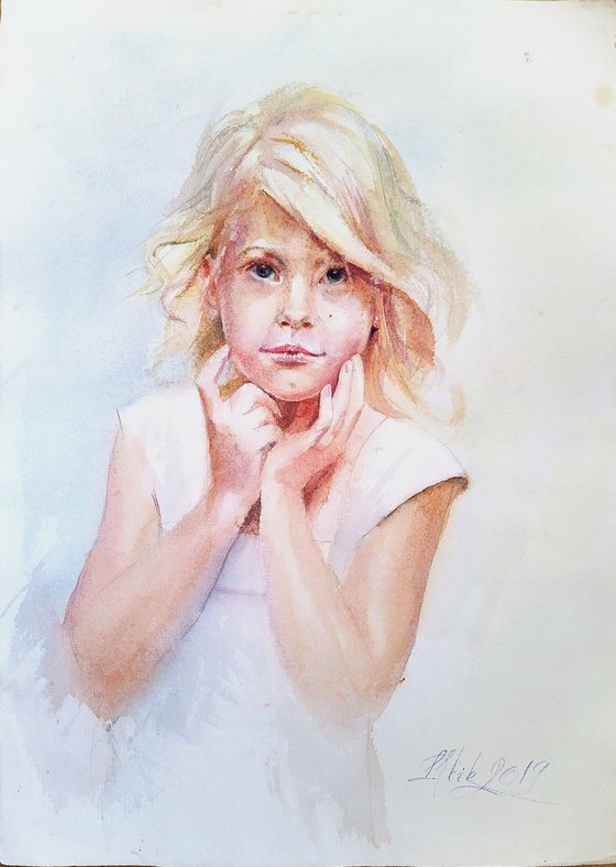 Young girl portrait