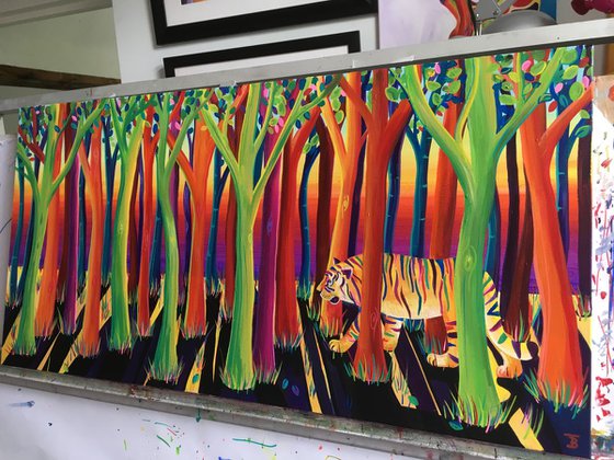 The Rainbow Indian Tiger Jungle