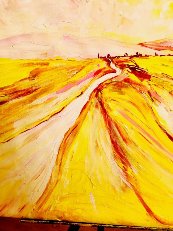 Yellow fields, Silence Series