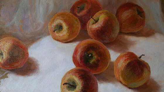 Apples painting