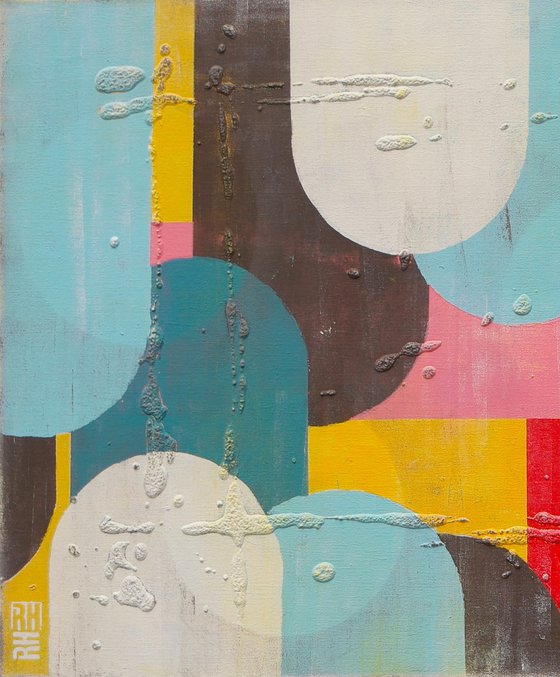 Traffic pink landscape