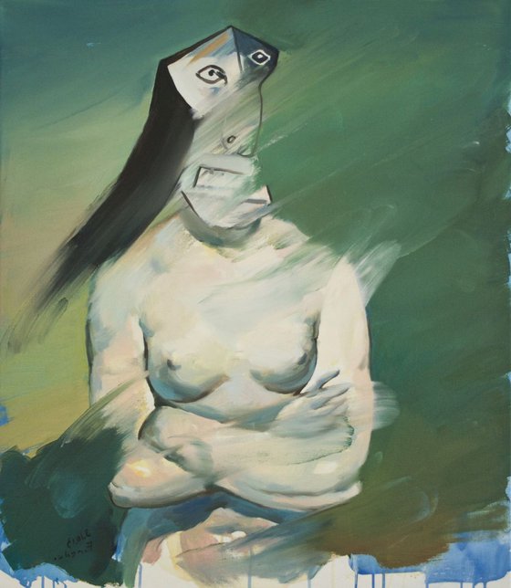 "Widow" from the series "Picasso"